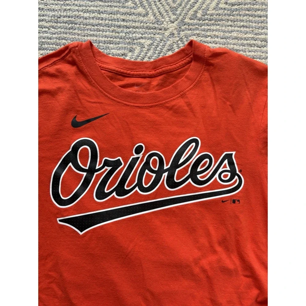 Nike Baltimore Orioles Corbin Burnes T-Shirt Jersey - Orange -‎ Small